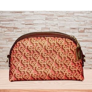 NWOT Limited Coach Red and Gold Crossbody Bag